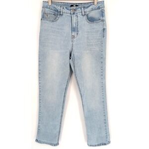 Frye High Rise Straight Leg Ankle Jeans Light Wash 9/30 Boho Cowgirl Everyday